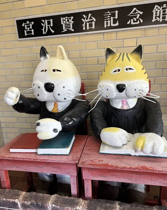 宮沢賢治記念館の物語ビデオ上映スペース